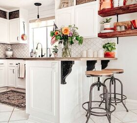 s 21 gorgeous updates that ll help you plan your dream kitchen, How to Extend Kitchen Cabinets to the Ceiling