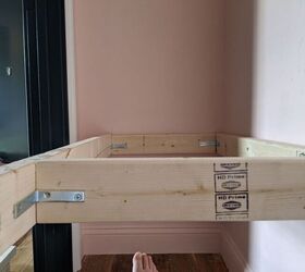 how to build an upholstered floating bench