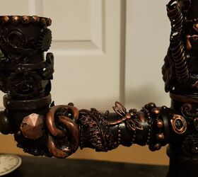 how to make a steampunk lamp