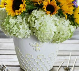 add some jewelry to your flower arrangement with magnets