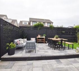 amazing patio area makeover on a budget