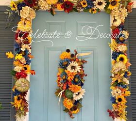 s start planning your prettiest fall porch yet with these 10 ideas, Make This for Your Fall Front Door