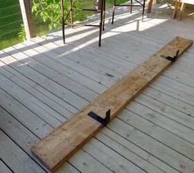 bar top deck railing with the last piece of grandpa s oak