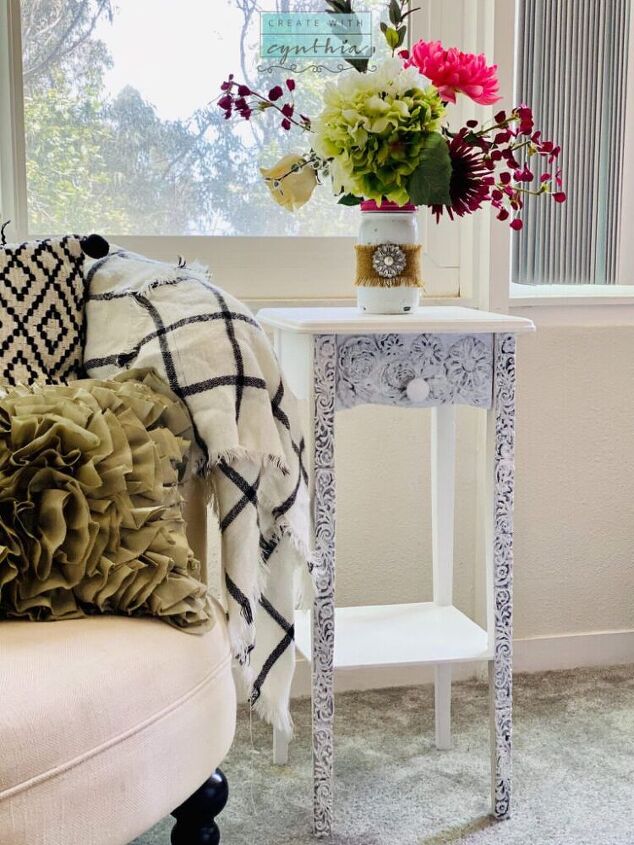 cambio de imagen de los muebles con moldes de decoracin y arcilla