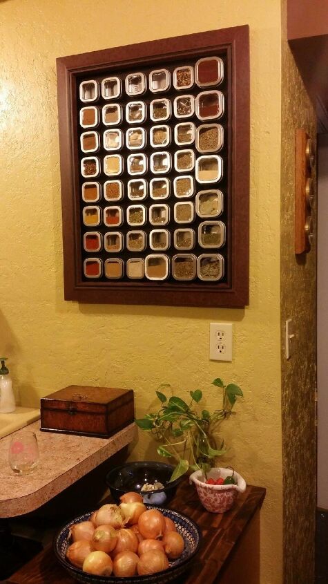 10 clever ways diyers organize their spices, Almost 0 Magnetic Rustic Industrial Spice Racl
