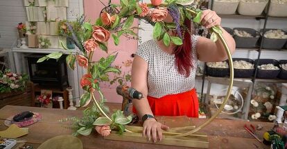Turn Heads With This Hula Hoop Cake Stand Hometalk
