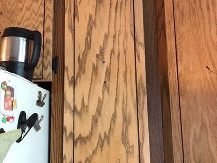q need ideas to cover up holes from cupboard door handle