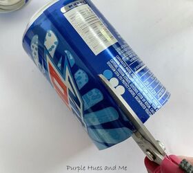 soda can hydrangeas wall art