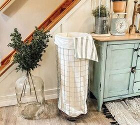 How to Make a Vintage Style Laundry Hamper Hometalk