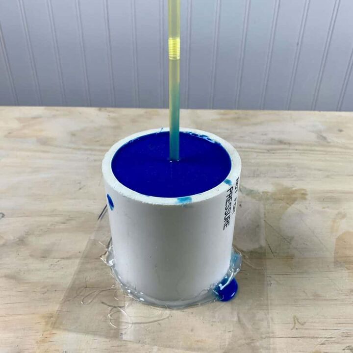 como fazer um molde de silicone para vasos de flores de concreto de pvc