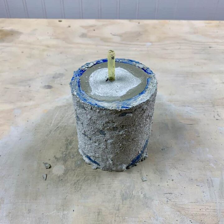 como fazer um molde de silicone para vasos de flores de concreto de pvc
