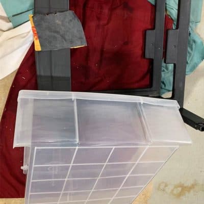 how to paint plastic drawers