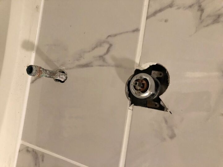 q how do replace the shower valve