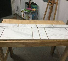 potting table using a lot of scraps