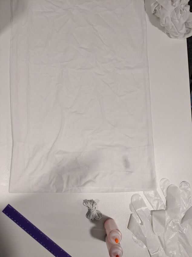 microwaved tie dye pillowcases with firecracker technique