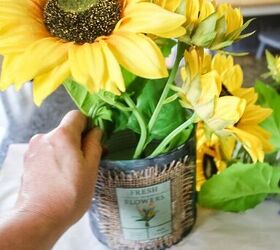 sunflower arrangement