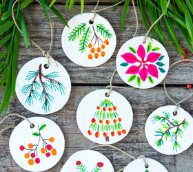 s 12 creative christmas ornaments you can make on a budget, Try these 2 Handmade Ornaments