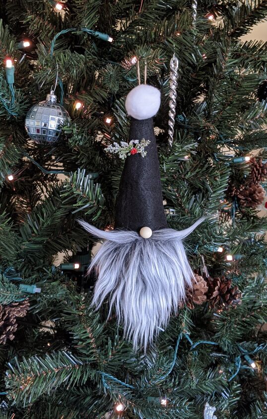 10 christmas gnomes ideas to bring on your holiday cheer, Make these trendy gnome Christmas ornaments