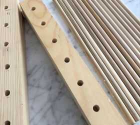How To Build A DIY Plate Rack Out of Scrap Wood