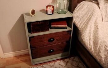 Turn a Plain IKEA Rast Dresser Into a Rustic Farmhouse Nightstand