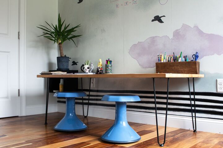 s 14 beautiful diy desk ideas to help you create an at home workspace, How to Build a Simple School Desk