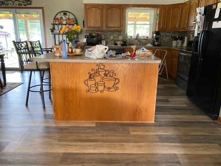 q need help with kitchen island update