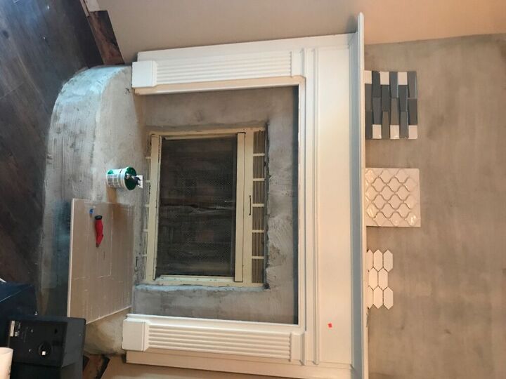 q how do i remove six inches from the width of this mantle