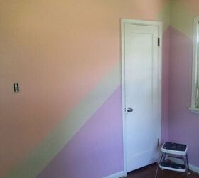 pleasantly pastel painted room, Touching up paint