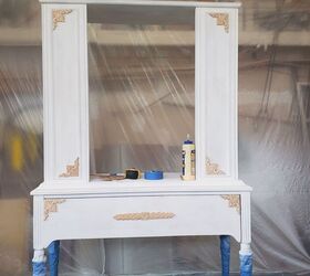 vintage china cabinet makeover yes another one