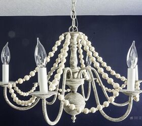 french country chandelier with boho flair