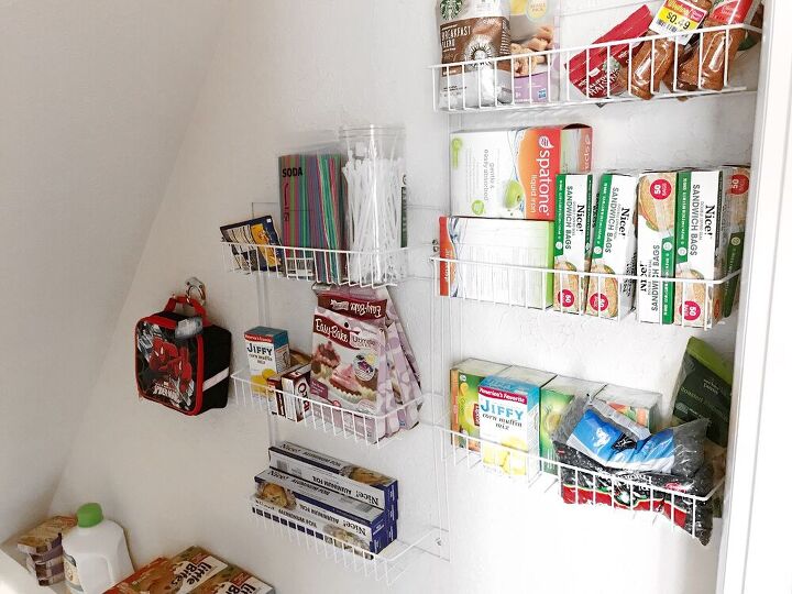 s 28 easy organizing ideas to keep you sane throughout the school year, DIY Pantry For Just 11