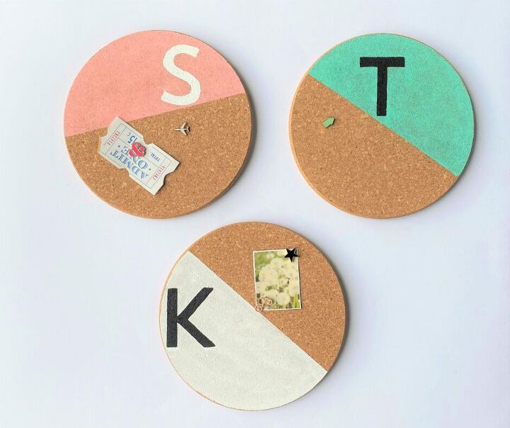 s 28 easy organizing ideas to keep you sane throughout the school year, DIY Painted Corkboards