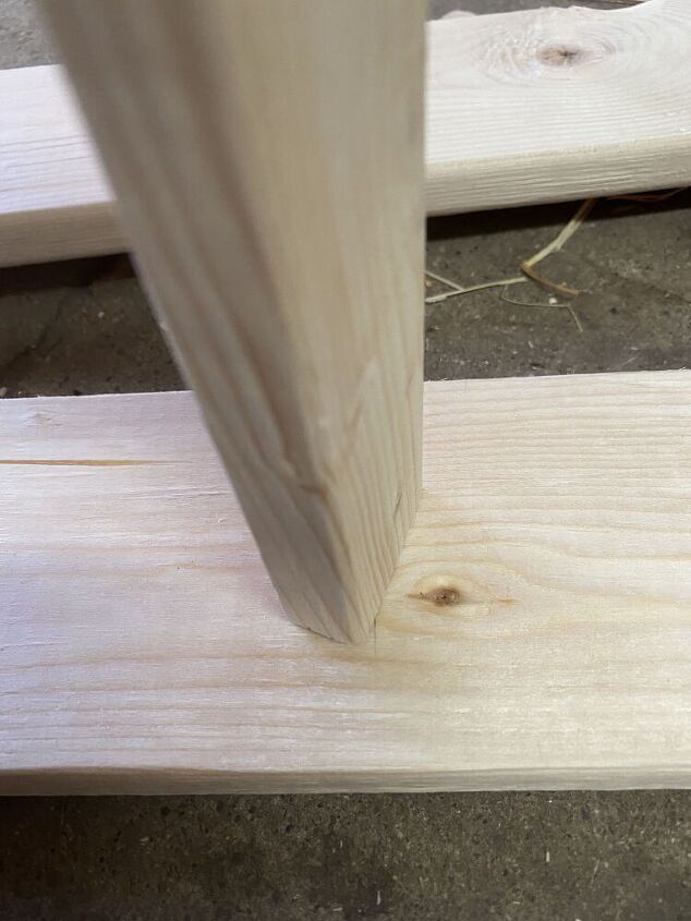 escalera de manta de madera