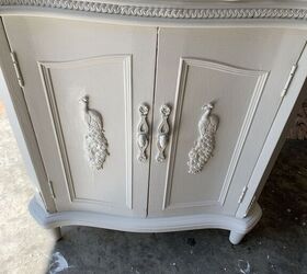 bathroom vanity redesign using retique it chalk paint and prima moulds