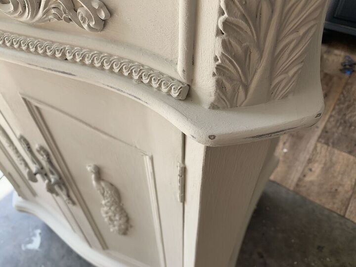 bathroom vanity redesign using retique it chalk paint and prima moulds