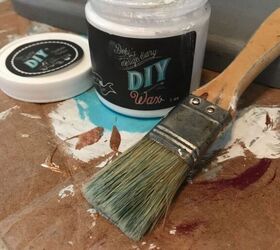 creating a weathered wood grain finish