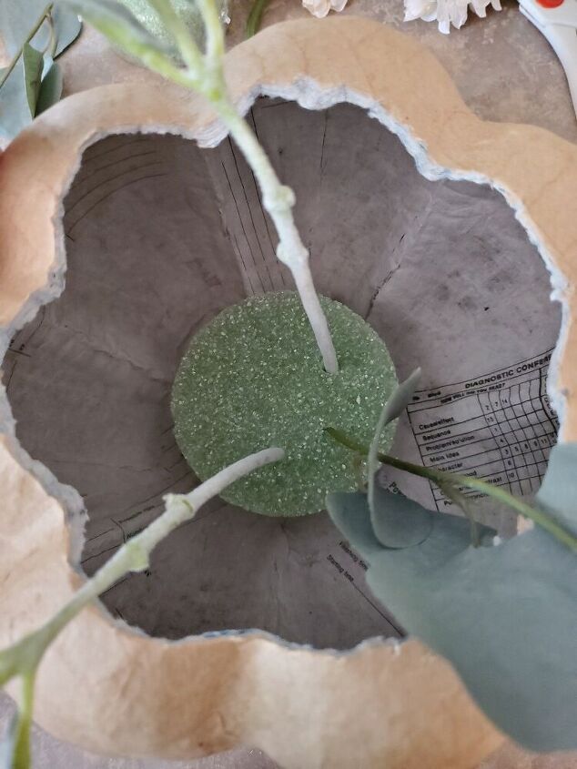 fall pumpkin centerpiece