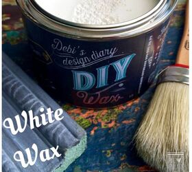 DIY white wax