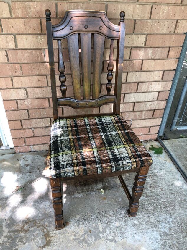 15 shocking makeovers that ll make you rethink your old furniture, Reupholster Dining Chairs