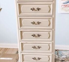 15 shocking makeovers that ll make you rethink your old furniture, Lingerie Chest Makeover in Hot Pink