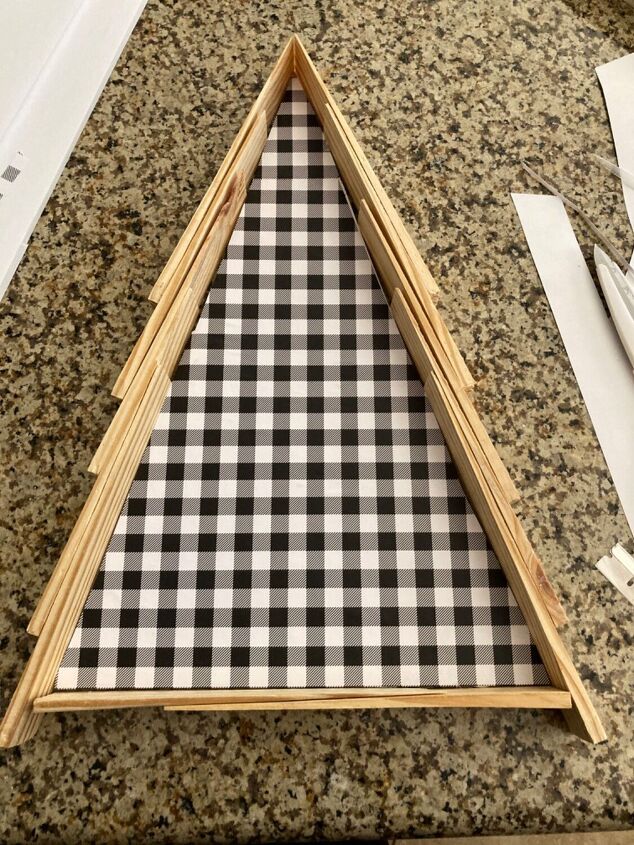 christmas wood shim tree diy
