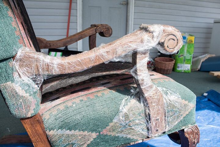 remodelacin de la silla antigua