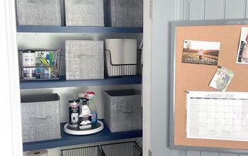 Wire Shelving Makeover