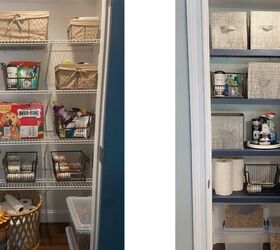 Pantry Makeover + DIY Shelf Liners for Wire Shelves