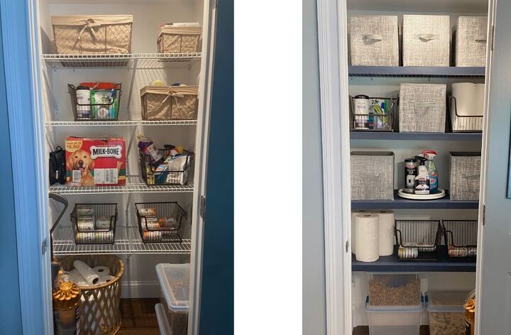 Wire Shelving Makeover | Hometalk
