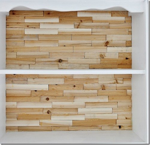 how to add wood to the back of a bookcase