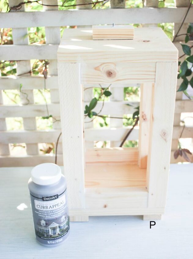 how to make a lantern from scraps of wood