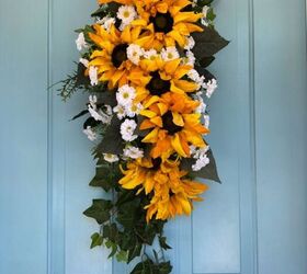 Make a Sunflower Swag