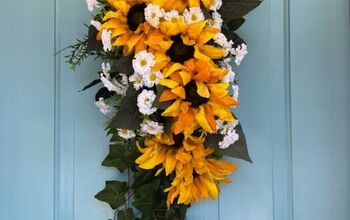 Make a Sunflower Swag