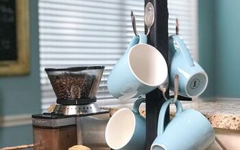Farmhouse Style DIY Coffee Cup Holder